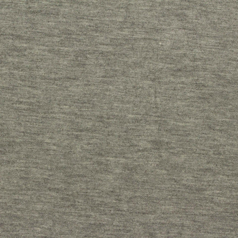Heather Grey Marl Jersey Knit, Viscose, 270 gsm