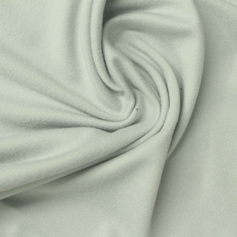Polyester Stretch Milk Silk Knit Fabric, 250 gsm, 150 cm — Green