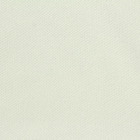 Polyester Stretch Piqué Knit Fabric, 335 gsm, 156 cm — White