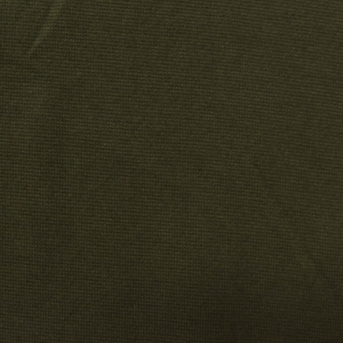 Polyester Cotton Stretch Rib Knit Fabric, 295 gsm, 170 cm — Green