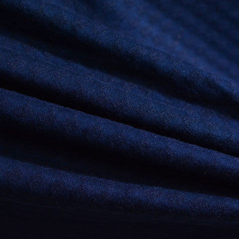 Blue Tone-on-Tone Jacquard, Poly-Viscose, 150 cm, ref EF-4324