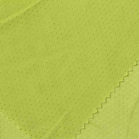 Polyester Stretch Knit Fabric, 140 gsm, 160 cm — Green
