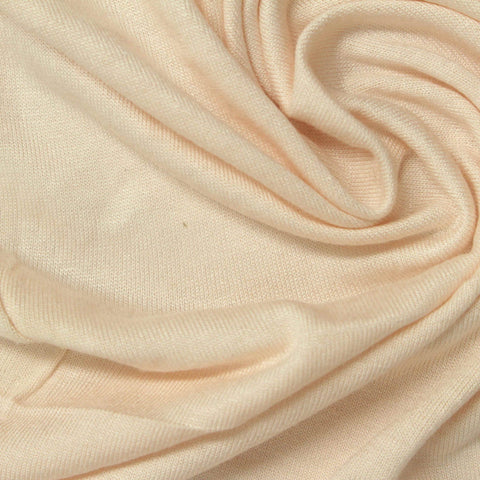 100% Viscose Jersey Knit Fabric, 164 gsm — Beige
