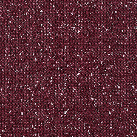 Maroon Marl Interlock Knit, Poly-Acrylic