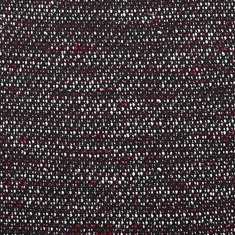 Red Marl Chunky Knit, Polyester, 317 gsm