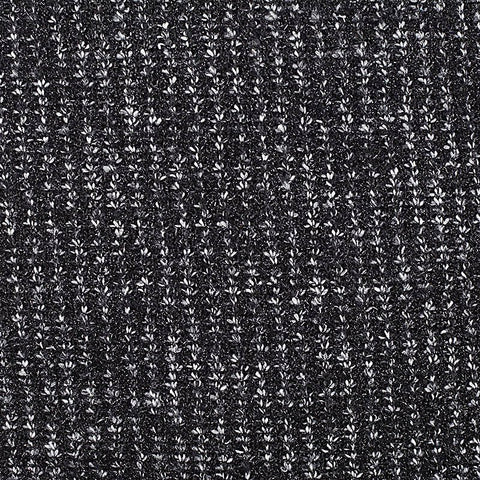 Black Marl Jacquard, Polyester, 370 gsm