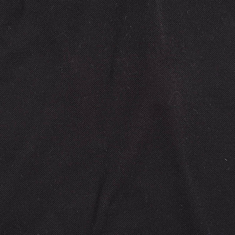 Viscose Nylon Stretch Bengaline Fabric, 393 gsm, 130 cm — Black