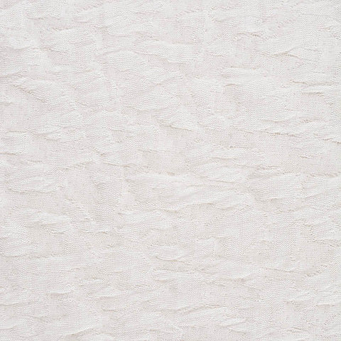 White Tone-on-Tone Interlock Knit, Polyester, 172 gsm