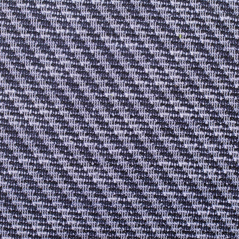 Black Houndstooth Jacquard, Poly-Cotton, 207 gsm