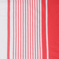 Red Vertical-Stripe Jersey Knit, Cotton-Modal