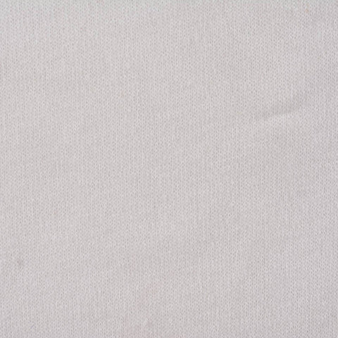 Polyester Stretch Chunky Knit Fabric, 228 gsm, 135 cm — White