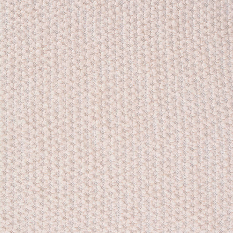 Striped Cotton Polyester Chunky Knit Fabric, 390 gsm, 160 cm — White
