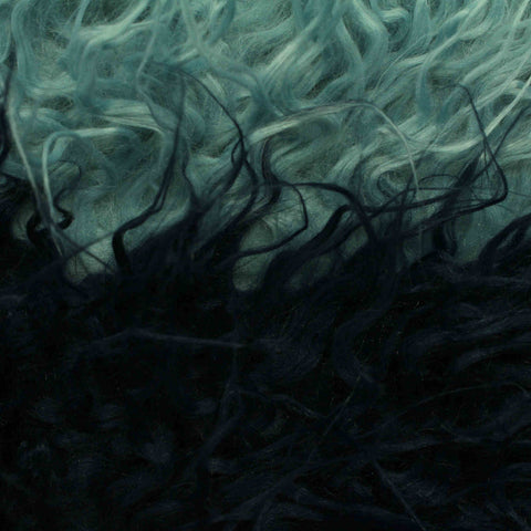 Acrylic Polyester Knit Fabric, 170 cm — Blue