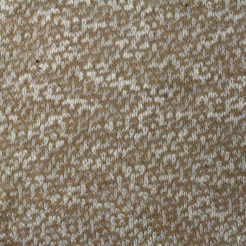 Brown Marl Chunky Knit, Viscose-Poly, 234 gsm