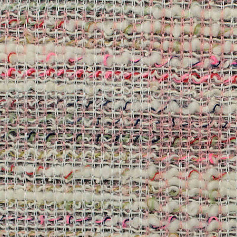 Pink Flecks Jacquard, Poly-Cotton