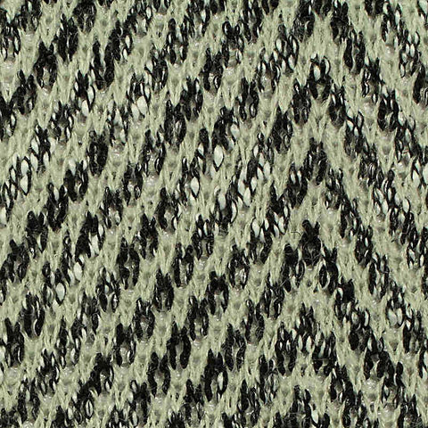 Black Chevron Chunky Knit, Poly-Viscose