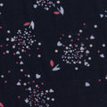 White Dots Woven, Viscose, 123 gsm