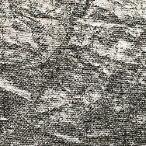 100% Nylon Plissé Fabric, 146 cm — Orange