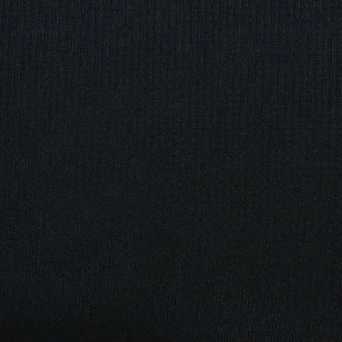 100% Polyester Knit Fabric, 153 gsm, 163 cm — Black