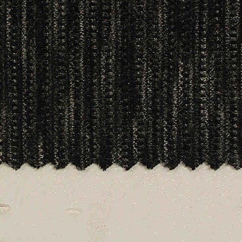 Polyester Chunky Knit Fabric, 190 gsm, 165 cm — Black