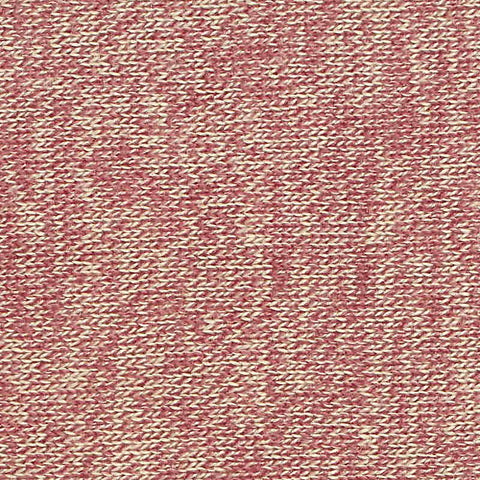 Dusty Rose Heather Rib Knit, Poly-Viscose
