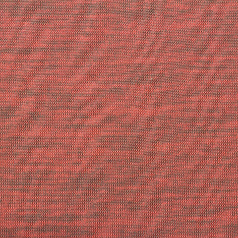Red Marl French Terry, Polyester, 280 gsm