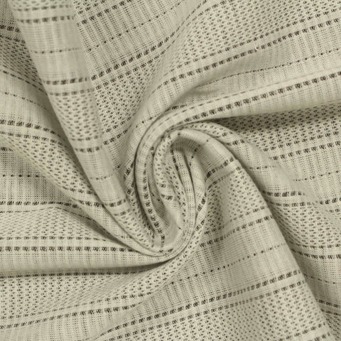 Grey Horizontal-Line Mesh, Polyester