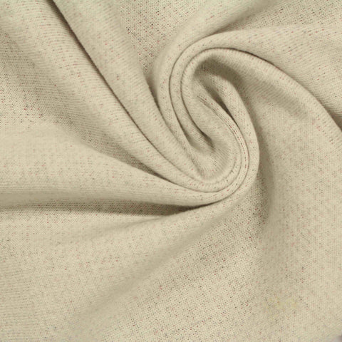 Light Beige Marl French Terry, Cotton, 247 gsm