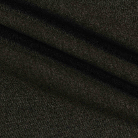 Black Heathered-Marl Ponte Knit, Viscose-Nylon