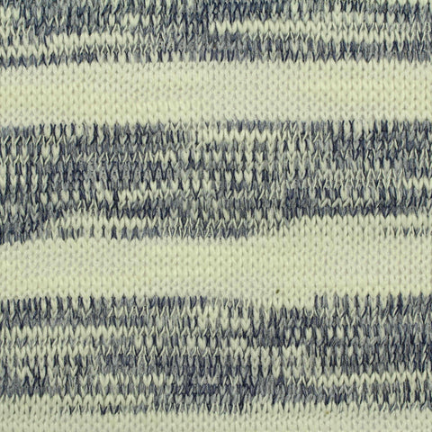 Cream Marl Chunky Knit, Poly-Cotton, 230 gsm