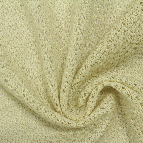 Viscose Polyester Chunky Knit Fabric, 160 gsm, 155 cm — Khaki
