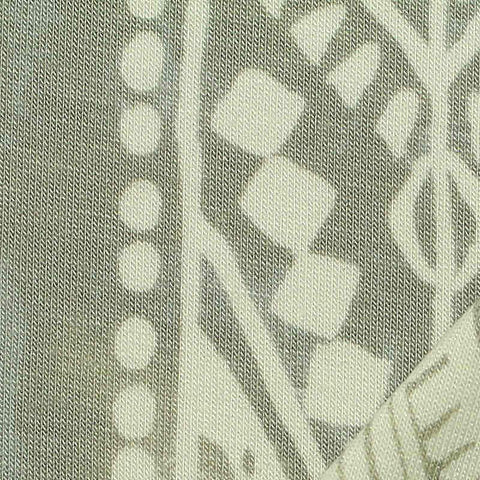 Cream Dots Knit, Viscose