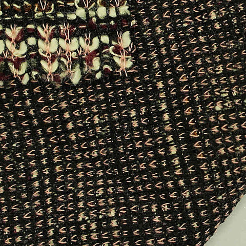 Cream Abstract Jacquard, Poly-Cotton