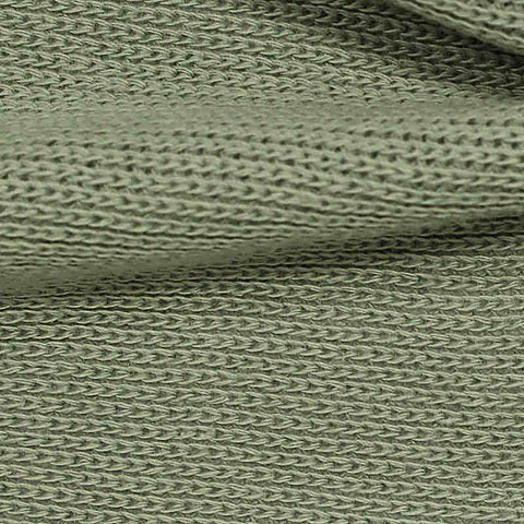 100% Cotton Chunky Knit Fabric, 210 gsm — Green