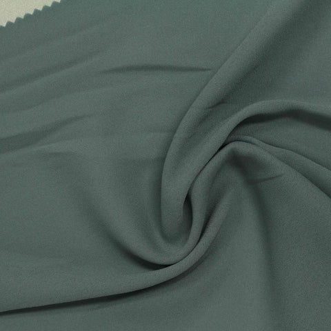 100% Polyester Linen-Look Fabric, 125 gsm, 145 cm — Green