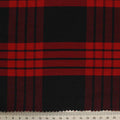 Red Plaid Woven, Poly-Cotton, 195 gsm, 147 cm, ref EF-206146