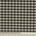 Black Check Woven, Cotton, 110 gsm, 145 cm, ref EF-206206