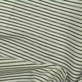 Black Stripes Woven, Cotton, 95 gsm