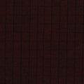 Dark Red Check Twill, Cotton-Poly