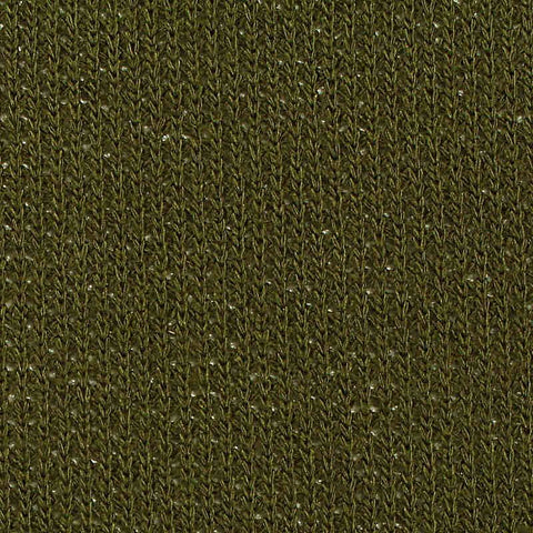 Olive Marl Chunky Knit, Poly-Viscose