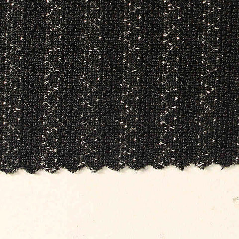 Black Stripes Knit, Nylon