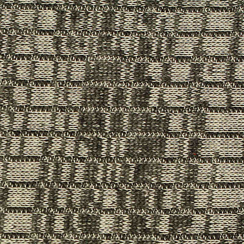 Jacquard Viscose Polyester Rib Knit Fabric, 230 gsm, 168 cm — Khaki
