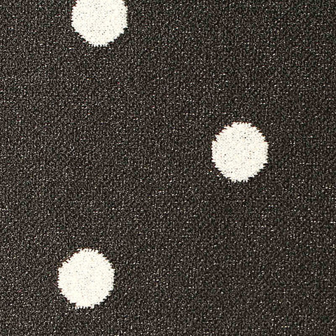 White Dots Linen-Look, Polyester, 215 gsm