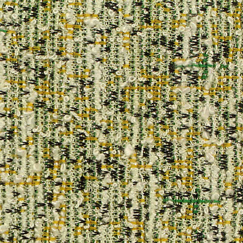 Light Green Marl Bouclé, Poly-Viscose