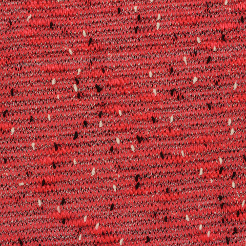 Red Marl Knit, Poly-Viscose, 200 gsm