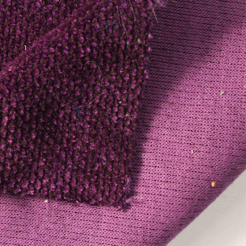 Purple Marl Knit, Poly-Nylon