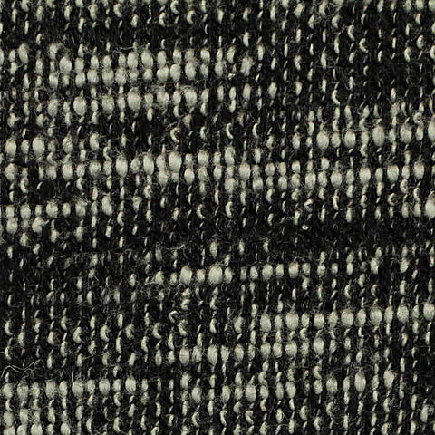 Black Marl French Terry, Poly-Cotton, 334 gsm