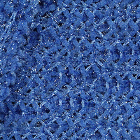 Blue Marl Chenille, Polyester