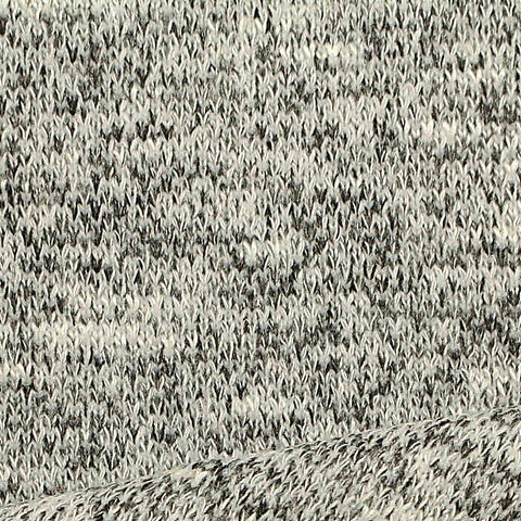 Grey Marl Scuba Knit, Viscose-Poly, 340 gsm