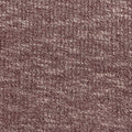 Burgundy Fine-Marl Rib Knit, Viscose-Poly